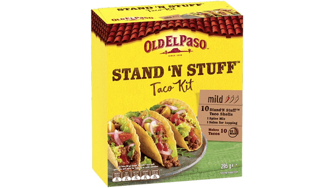 Stand N Stuff Soft™ Taco Kit Old El Paso Au 4747